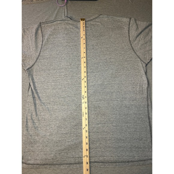 HUDSON & BARROW NYC Menswear Inspired Grey V Neck T Shirt 2XL - Picture 7 of 9